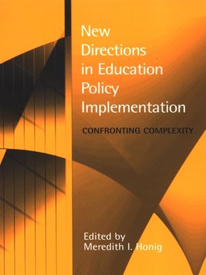 cover image of New Directions in Education Policy Implementation